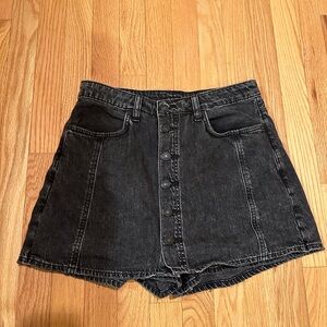 American eagle black skort